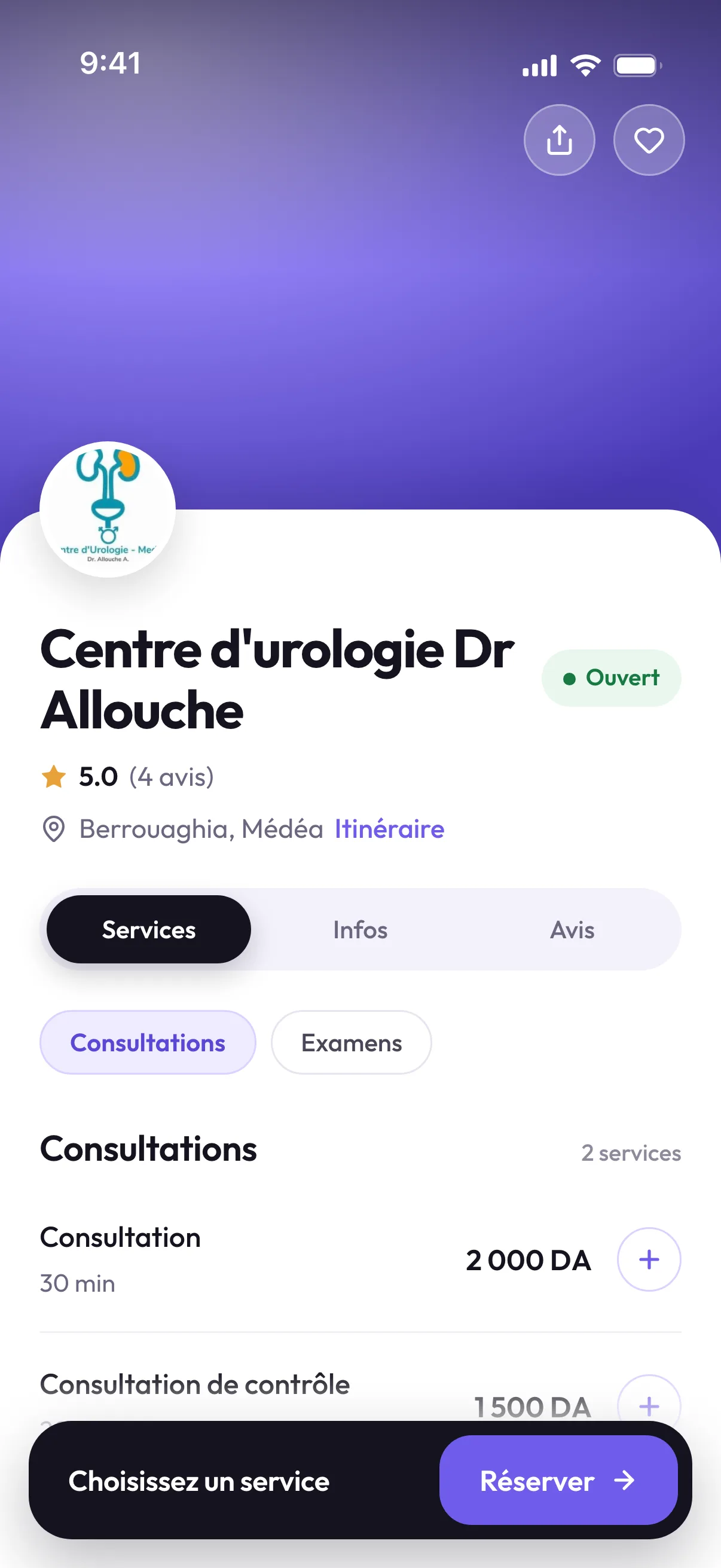 Centre urologie